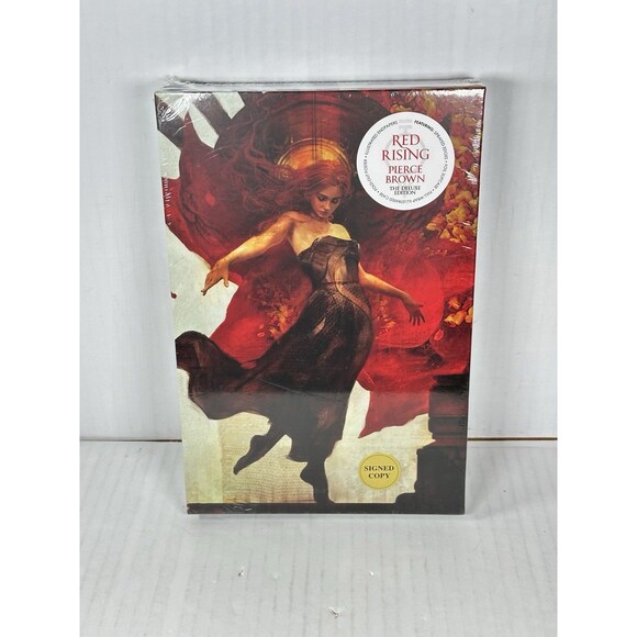 RED RISING Deluxe Slipcase Signed Pierce Brown First Edition 1st Print IN HAND - Picture 1 of 2